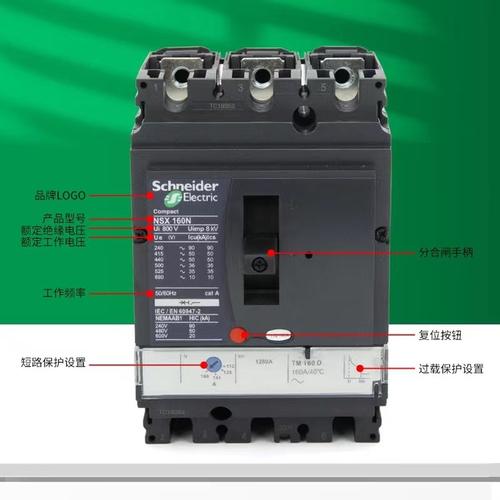 施耐德NSX系列塑殼斷路器與漏電保護全解析 從100A到630A的選型與應用指南